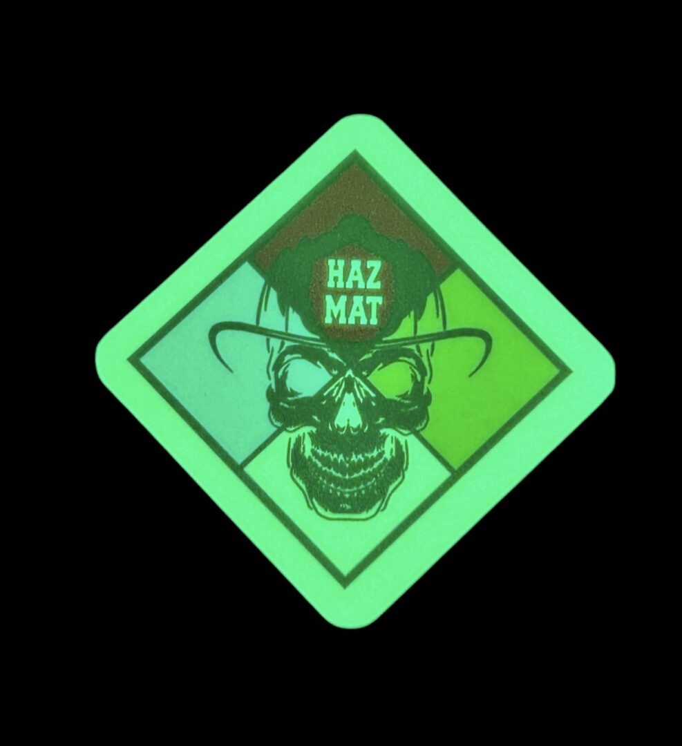 Haz-Mat Decal (non-reflective)