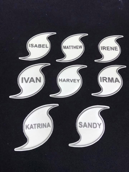 Hurricane Decals