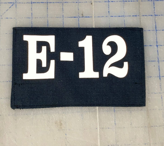 SCBA Nomex Pack Identifiers (Reflective Only)