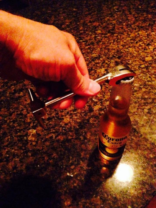 Chrome Halligan Bottle Opener