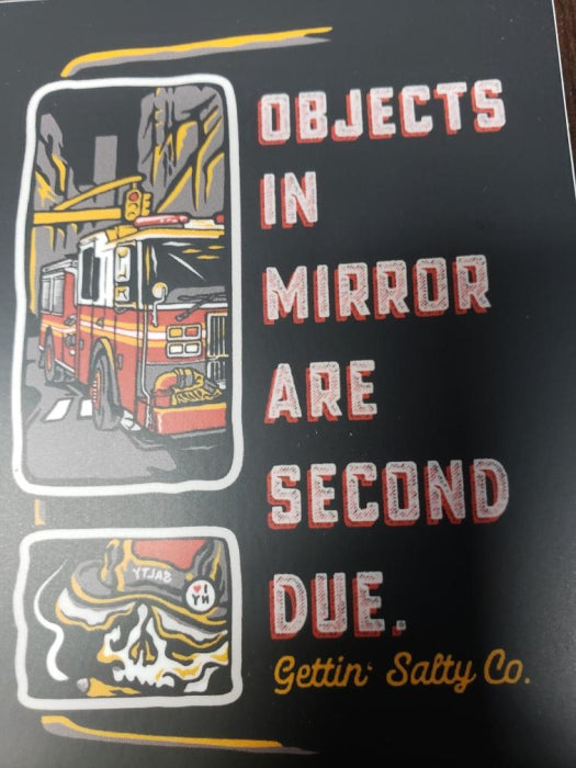 Objects In Mirror Decal