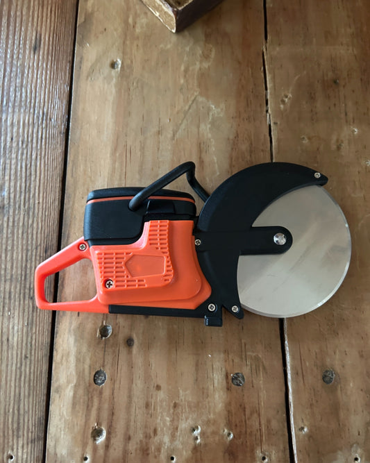 Gettin Salty Partner Saw Pizza Cutter