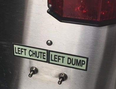 Pump Panel Label