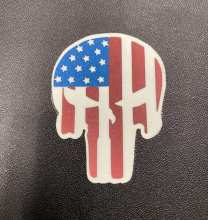 Punisher Skull - American Flag