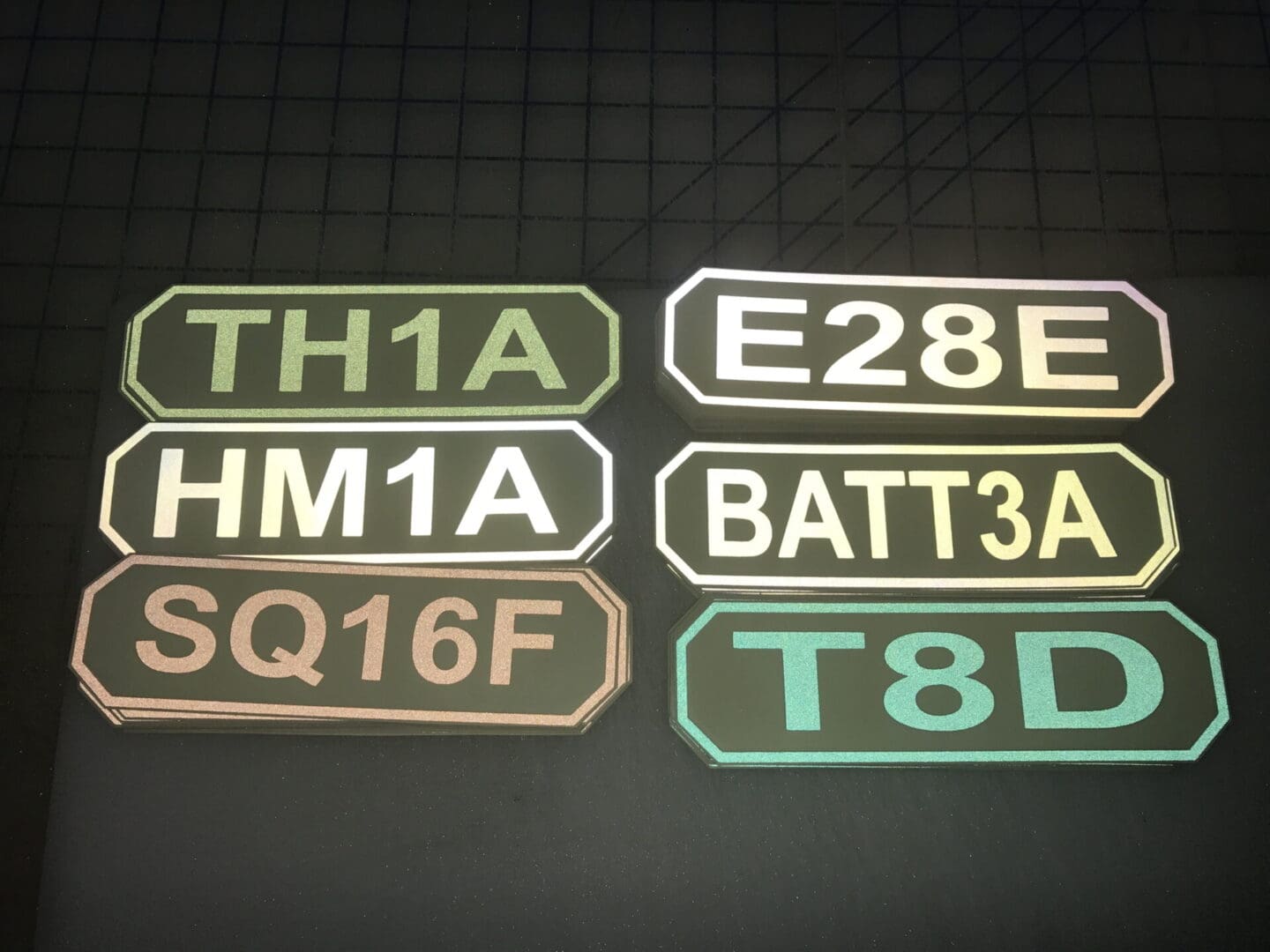 MSA Band Decal (Reflective Letters)