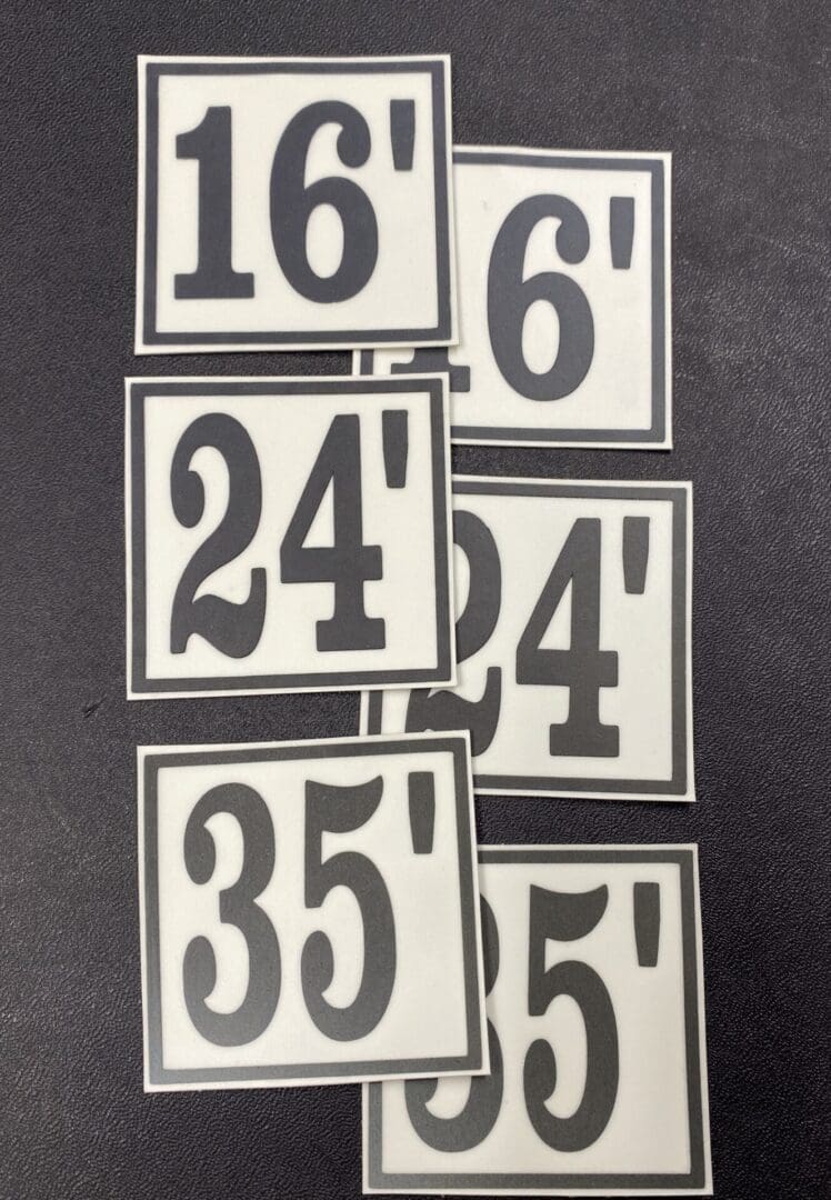 Ladder Decals