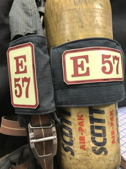 Kevlar/Nomex Rear and Shoulder pack Identifiers