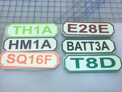 MSA Band Decal (Reflective Letters)