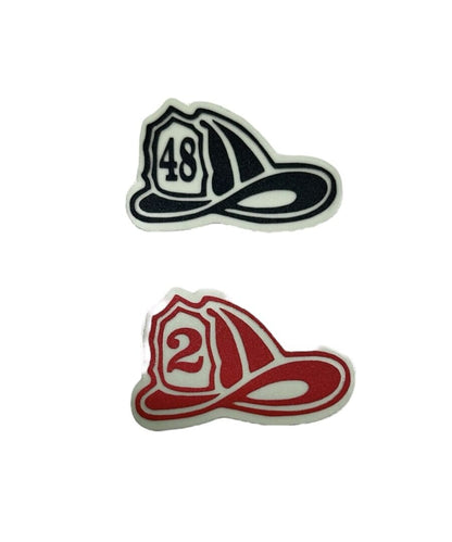 Custom 2" Helmet Decal