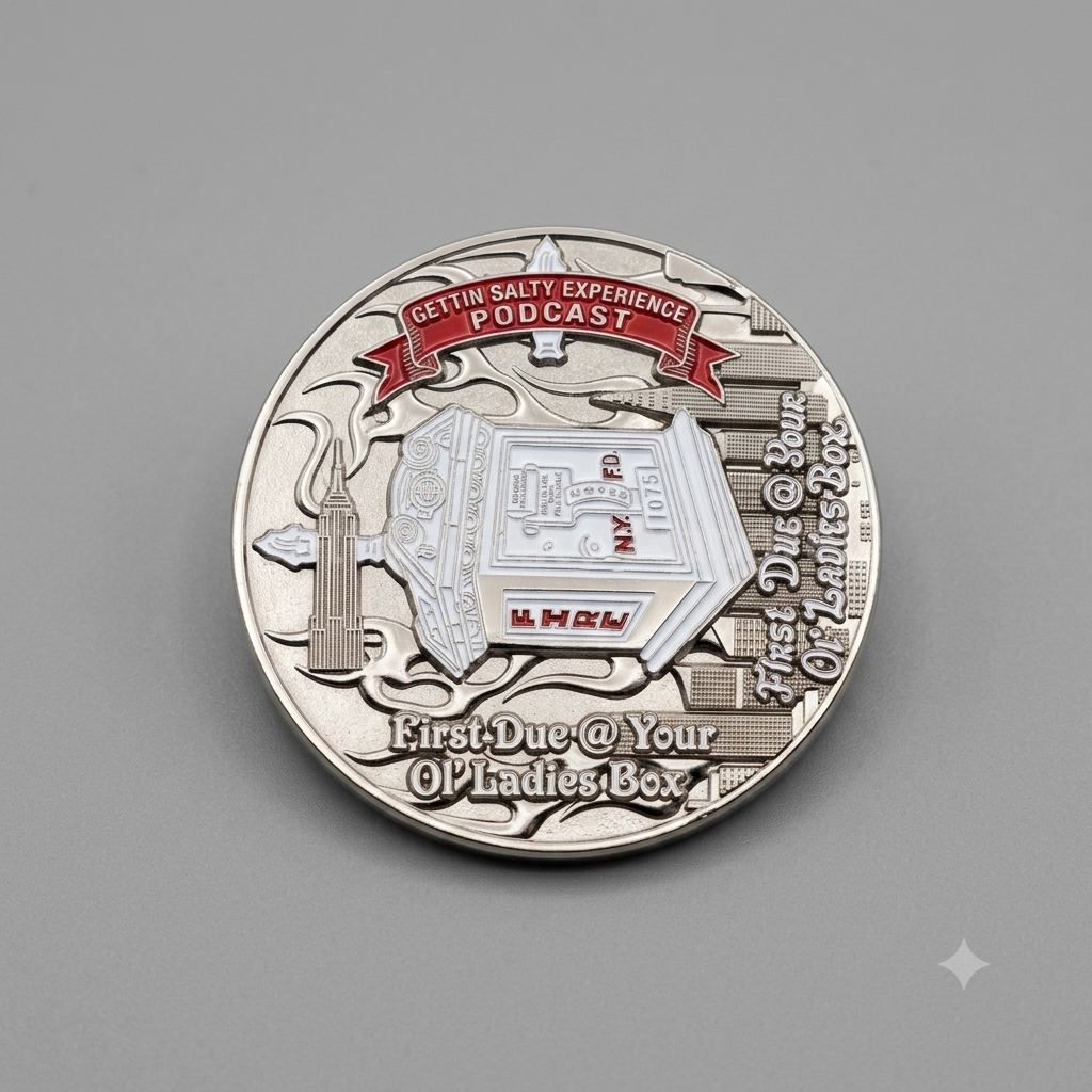 Gettin Salty Challenge Coin