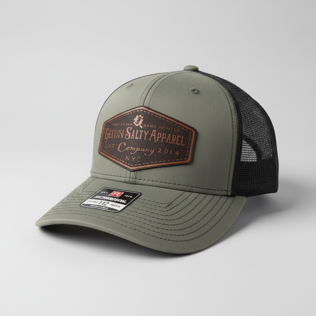 Gettin Salty Olive Richardson 112 Hat | Firefighter Hats & Caps