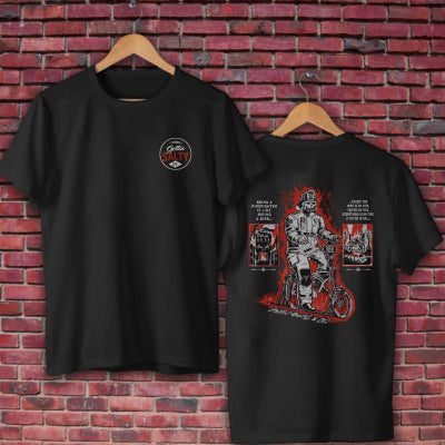 Like Riding a Bike T-shirt | Firefighting Humor TShirt
