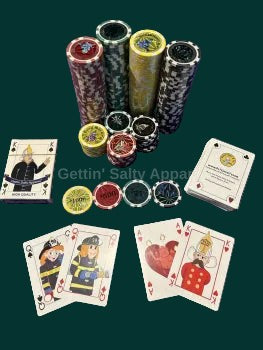 Gettin Salty Poker Chip Set With Carrying Case
