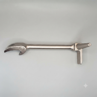 Chrome Halligan Bottle Opener | Firehouse Gift
