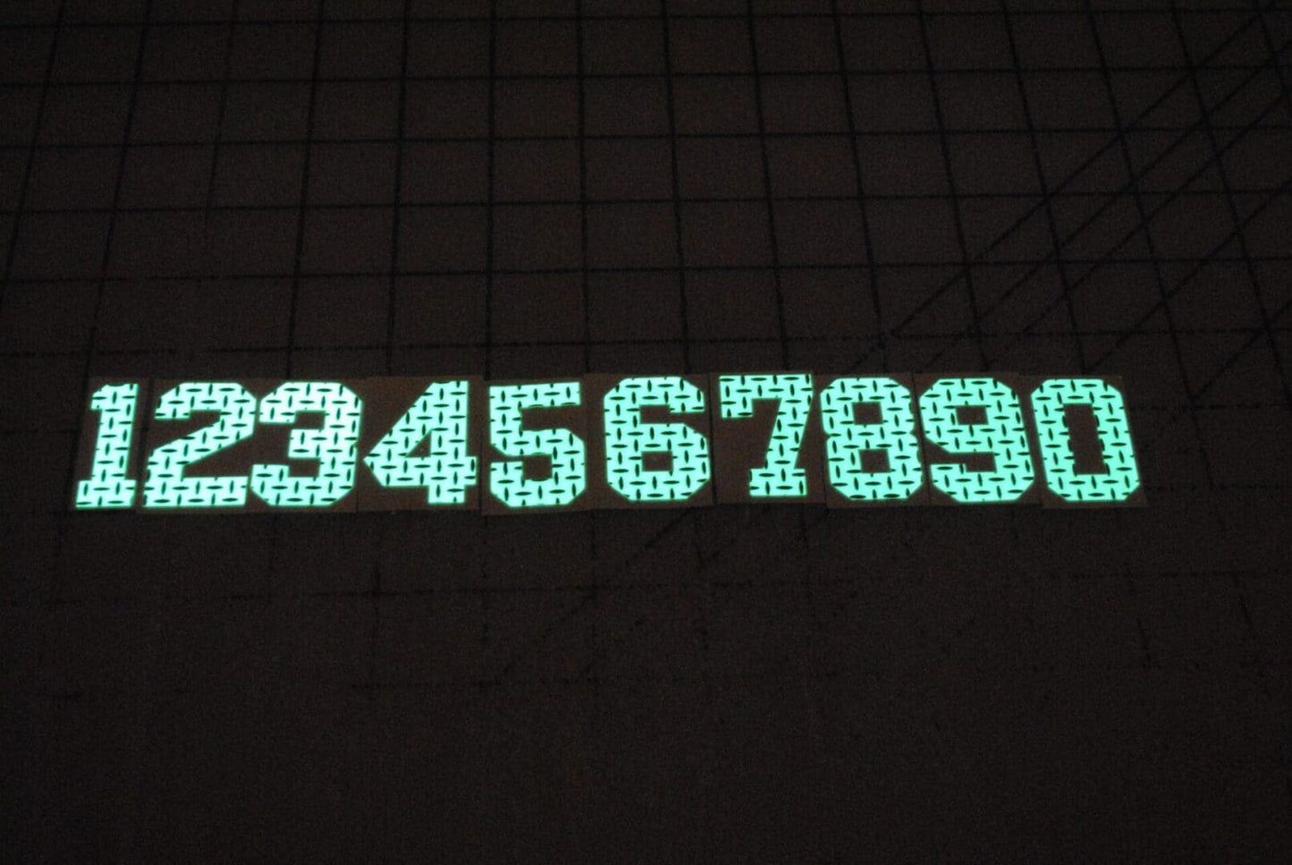 1" Treadplate Numbers & Letters