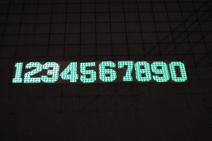 1" Treadplate Numbers & Letters