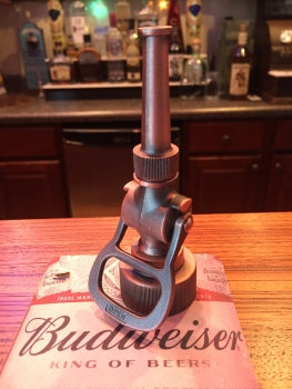 Historic Antique Fire Hose Nozzle Bottle Opener | Firefighter Bottle Opener
