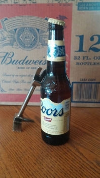 Chrome Halligan Bottle Opener | Firehouse Gift
