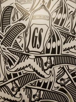 Classic Gettin Salty Large Decal