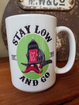 Stay Low and Go Coffee Mug | Firefighter Coffee Mug