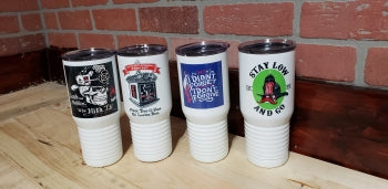 Gettin Salty Polar 20 oz White Tumbler | Firefighter Insulated Tumbler