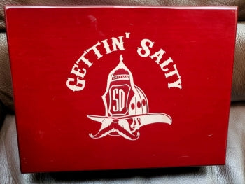 Gettin Salty Rosewood Humidor and Cigar Cutter