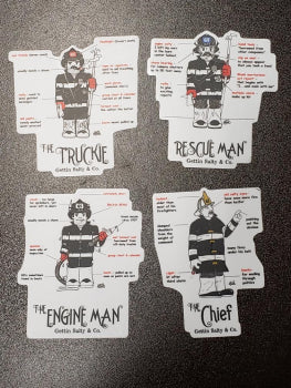 Gettin Salty Fireman Decal Combo Pack