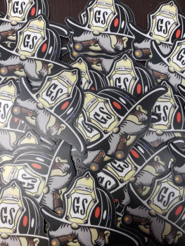 Classic Gettin Salty Dog Cigar Sticker