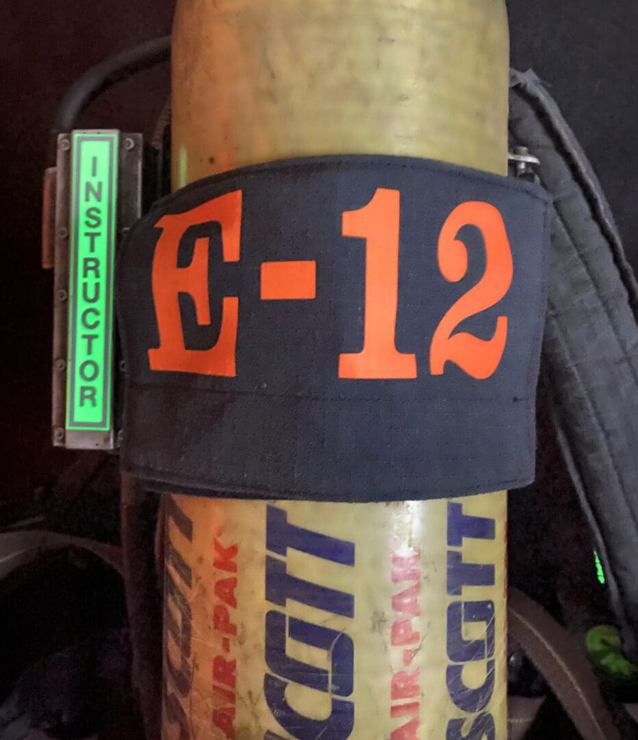 SCBA Nomex Pack Identifiers (Reflective Only)