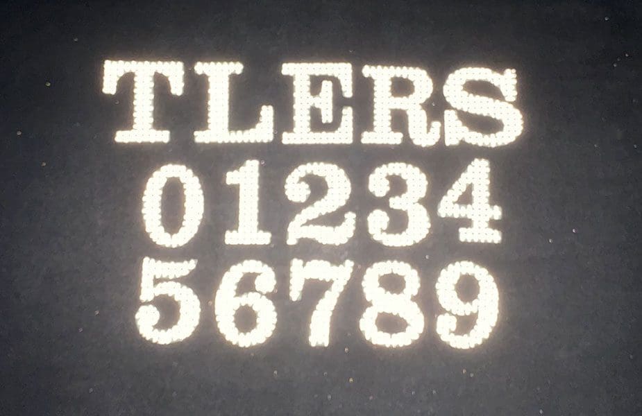 2″ Treadplate Numbers & Letters