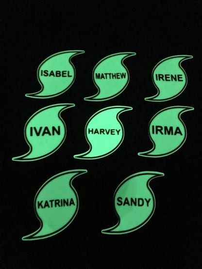 Hurricane Decals