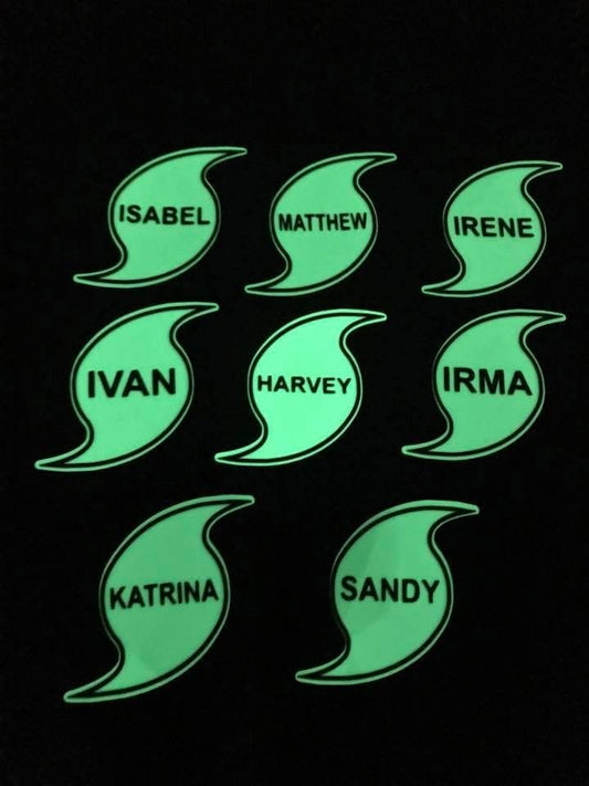 Hurricane Decals