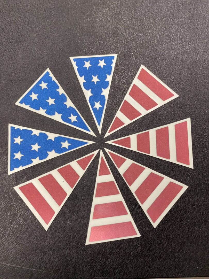 American Flag Crown Set