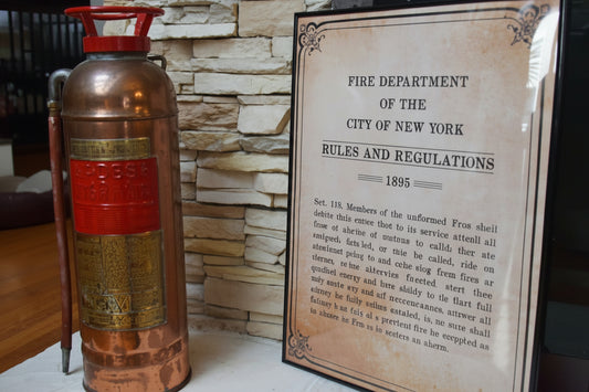 1898 NYC Regulations Print alternate view