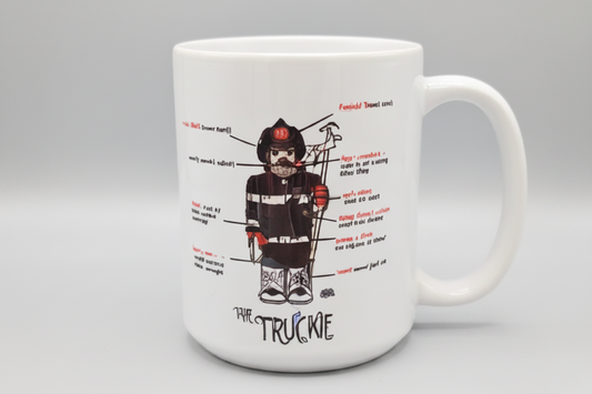 Truckie Coffee Mug | Firefighter Coffee Mug