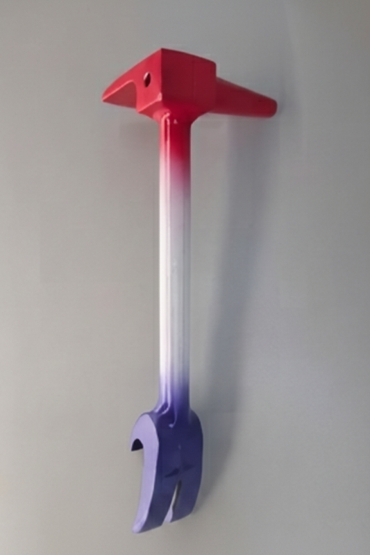 Red White & Blue Halligan Bottle Opener | Firefighter Bottle Opener