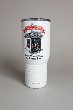 Gettin Salty Polar 20 oz White Tumbler | Firefighter Insulated Tumbler