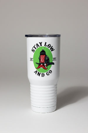 Gettin Salty Polar 20 oz White Tumbler | Firefighter Insulated Tumbler