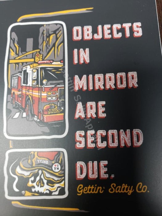 Objects In Mirror Decal alternate view