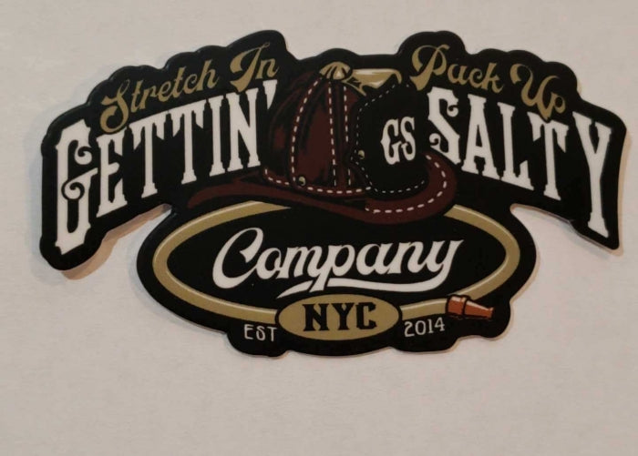 Stretch In and Pack Up Helmet Decal-Closeout