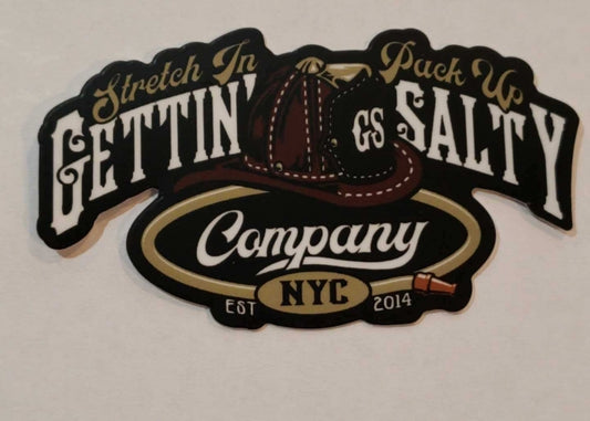Stretch In and Pack Up Helmet Decal-Closeout