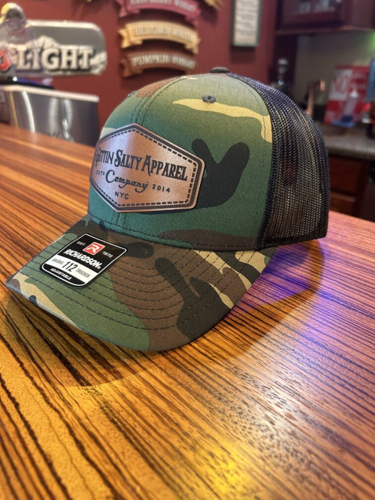 Firefighter Hat | Richardson 112 Camo Trucker Cap | Gettin' Salty
