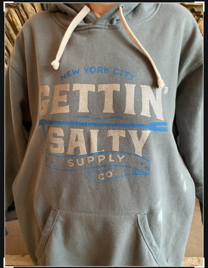 Gettin Salty Vintage Marine Woman Hoodie Sweatshirt