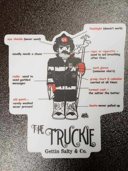Gettin Salty Truckie Decal