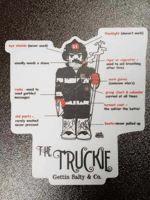 Gettin Salty Truckie Decal