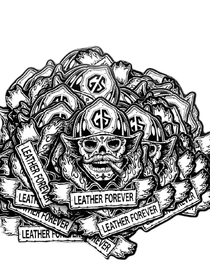 Leather Forever Decal