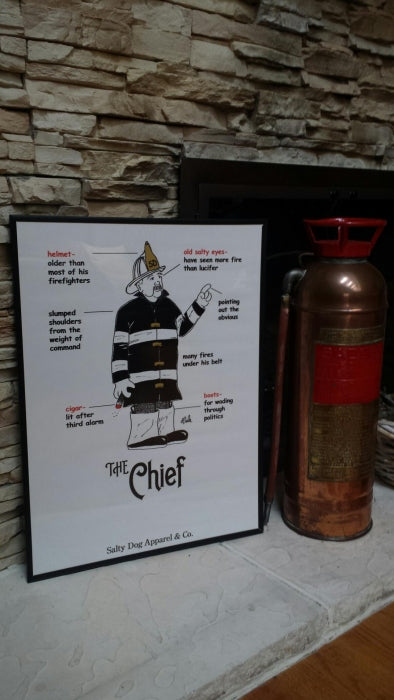 Fire Chief Artwork Print