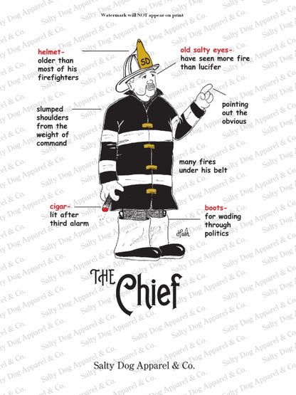 Fire Chief Artwork Print