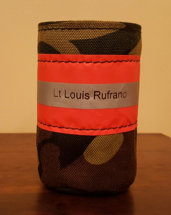 Bunker Gear Style Hard Seltzer Koozie