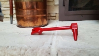 Red Halligan Bottle Opener